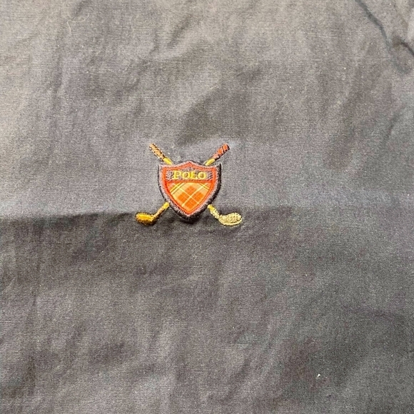 Vintage Polo by Ralph Lauren Navy Blue Windbreaker Full Zip Jacket Men's XXL EUC - Picture 3 of 7